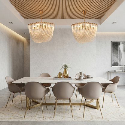 Elysian Drop Round Chandelier