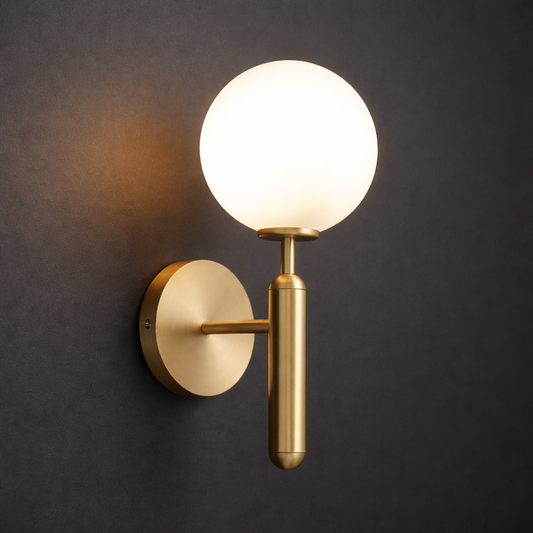 Modern Globe Wall Light