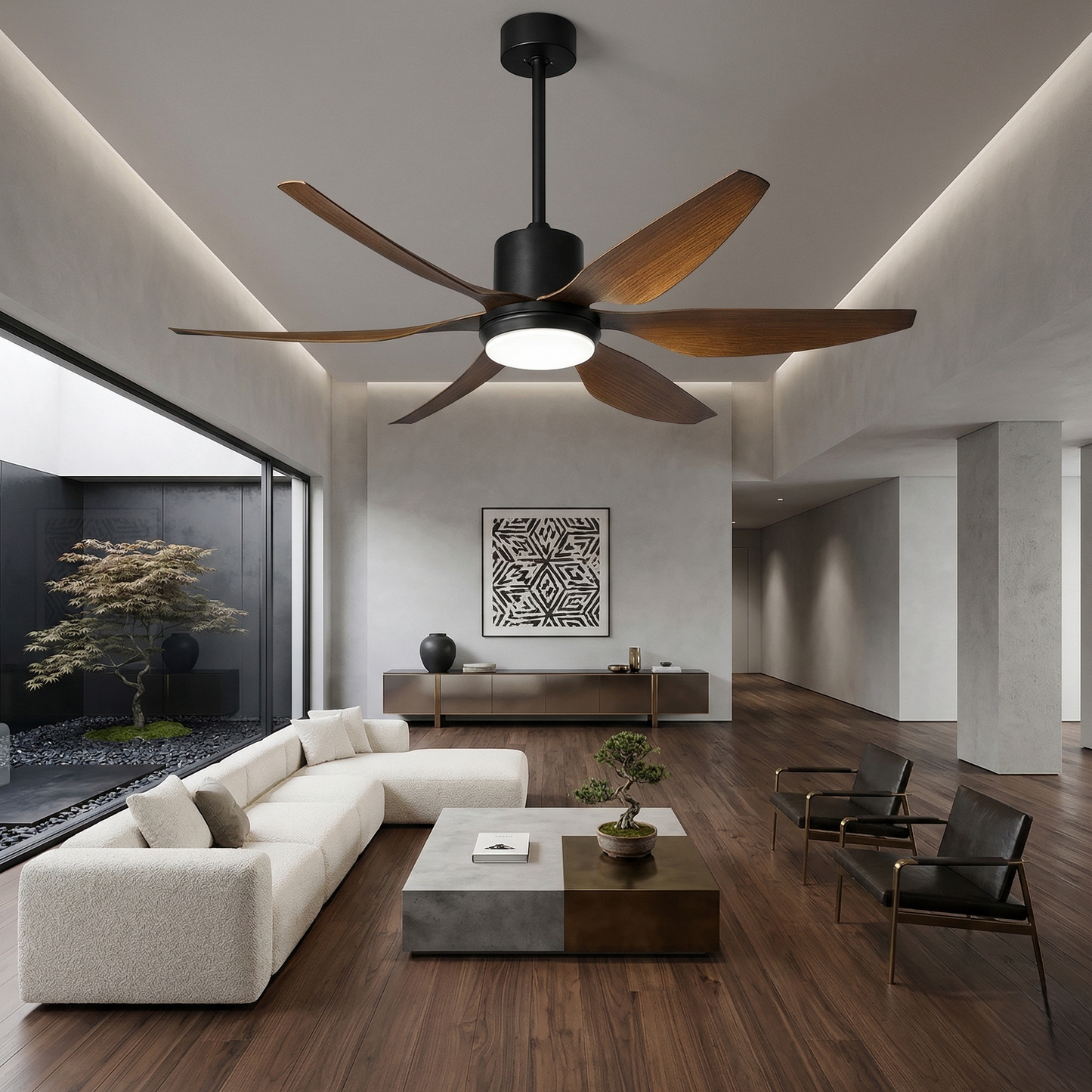 6-Blade Premium Decorative Fan