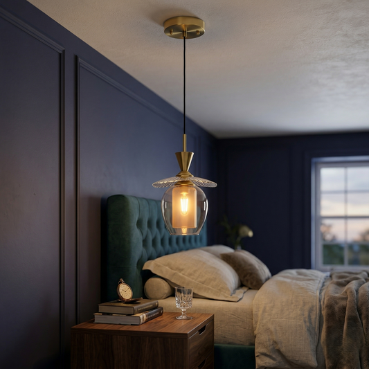 The Aurelia Glass Pod Pendant Light