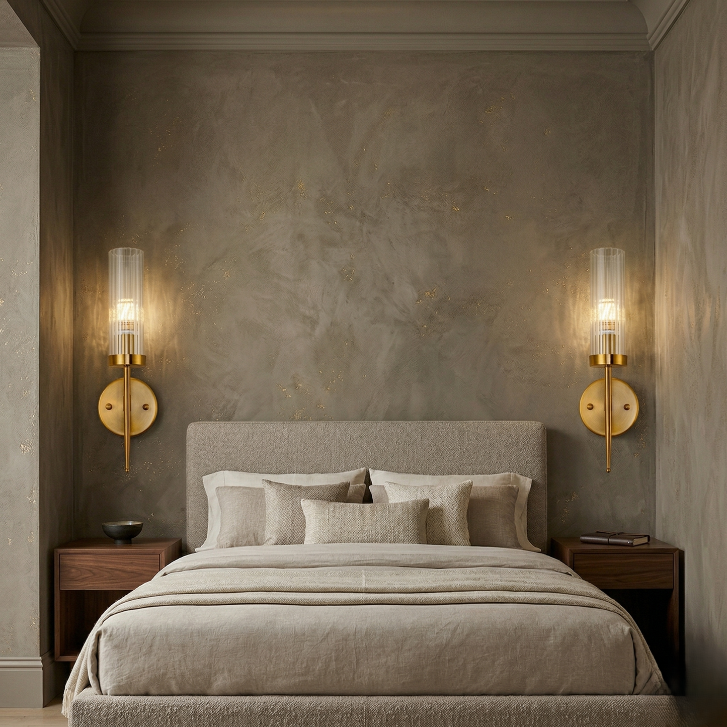 The Astra Fluted Wall Light