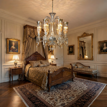 Imperial Aurora Crystal Chandelier
