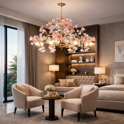 Royal Rose Chandelier