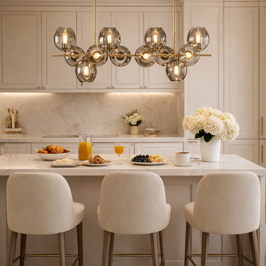 The Orbit Dining Chandelier