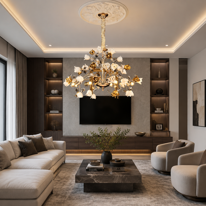 Rose Opulence Chandelier
