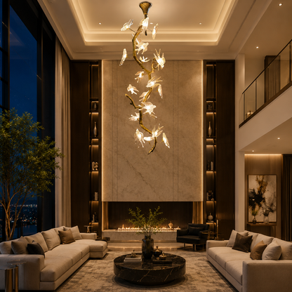 The Aviora Vine Blossom Chandelier
