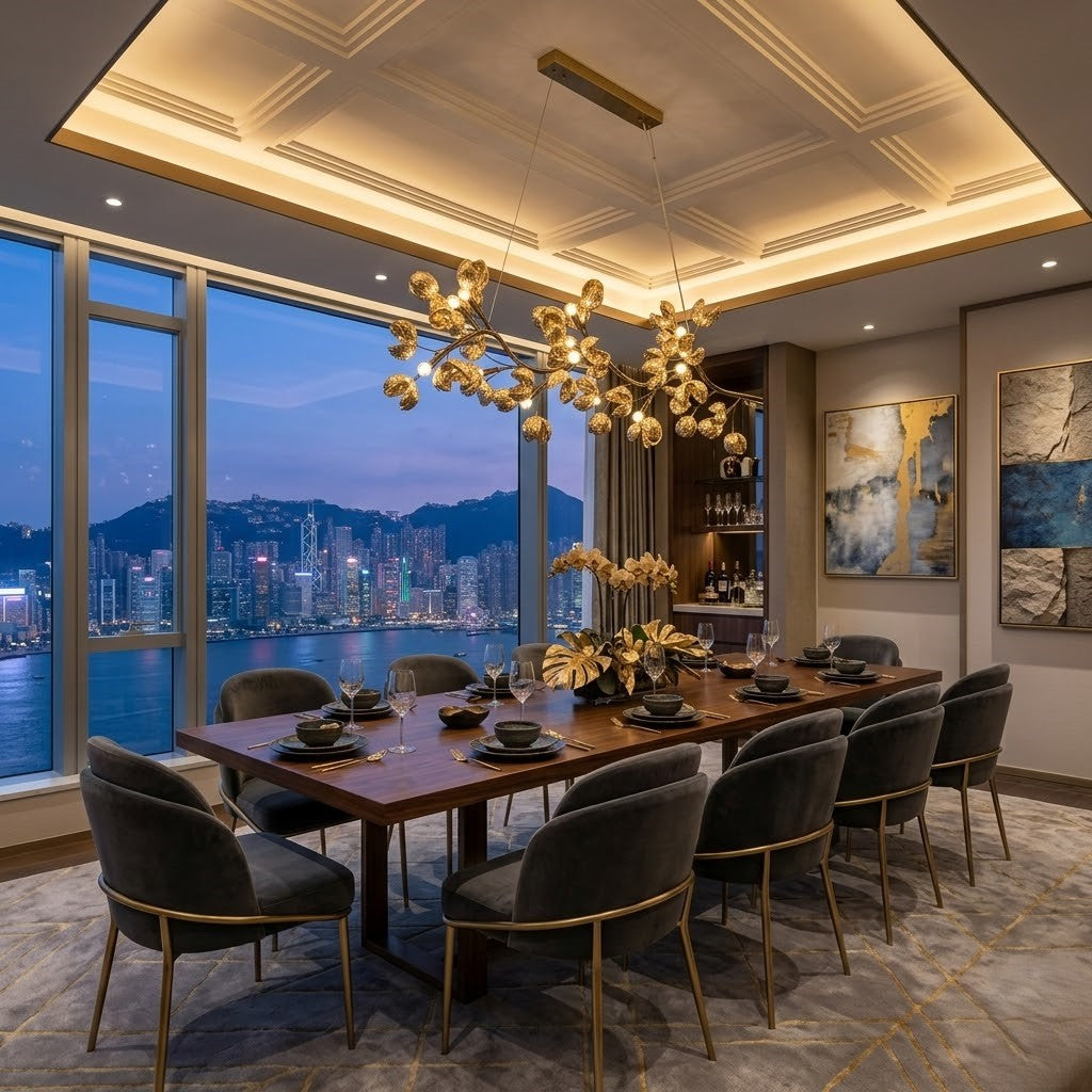 The Gilded Orchard Dining Chandelier