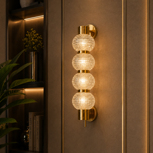 The Radiant Orb Wall Light