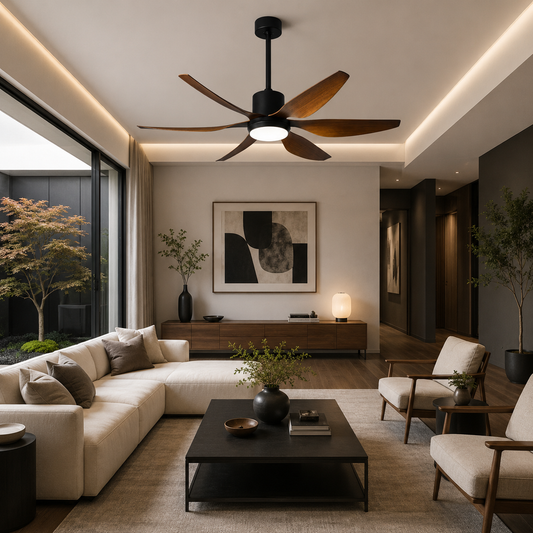 6-Blade Premium Decorative Fan