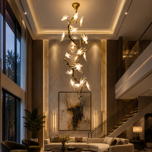 The Aviora Vine Blossom Chandelier