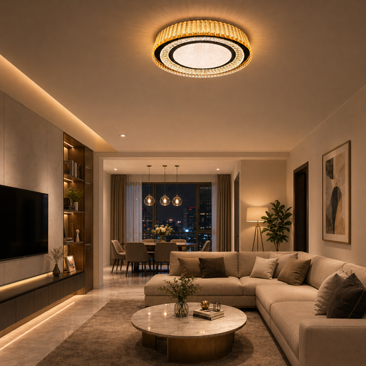 Royale Ring Flush Mount Ceiling Light