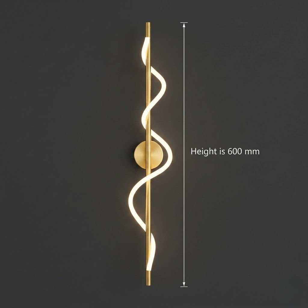 Curvy Glow Wall Light
