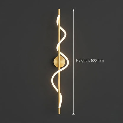 Curvy Glow Wall Light