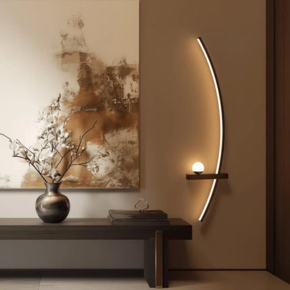 The Lunar Arc Wall Light