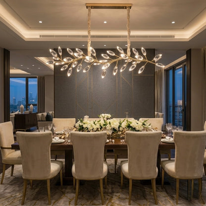 Grand Monarch Crystal Dining Chandelier