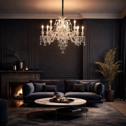 Crystal Elegance Chandelier