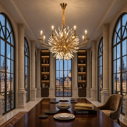 Supernova Grand Round Chandelier