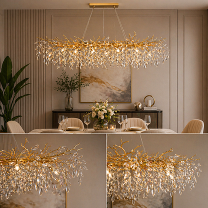 Twinkling Stars Dining Chandelier
