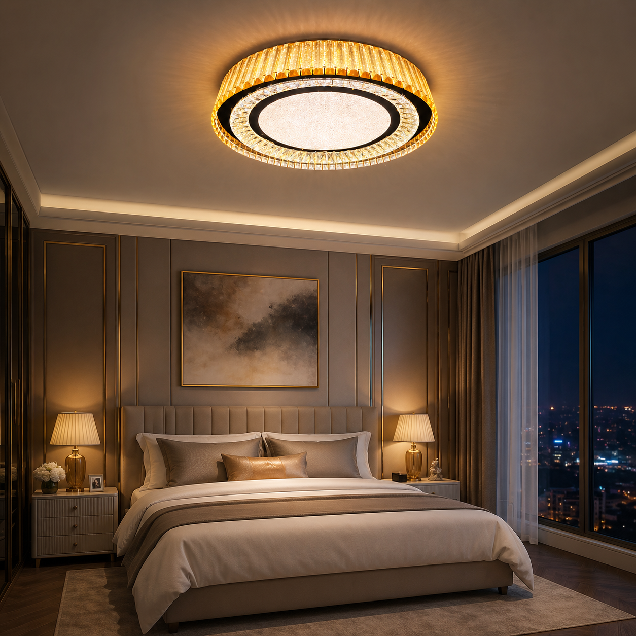Royale Ring Flush Mount Ceiling Light