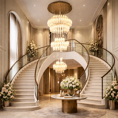 Celestial Nest Duplex Chandelier