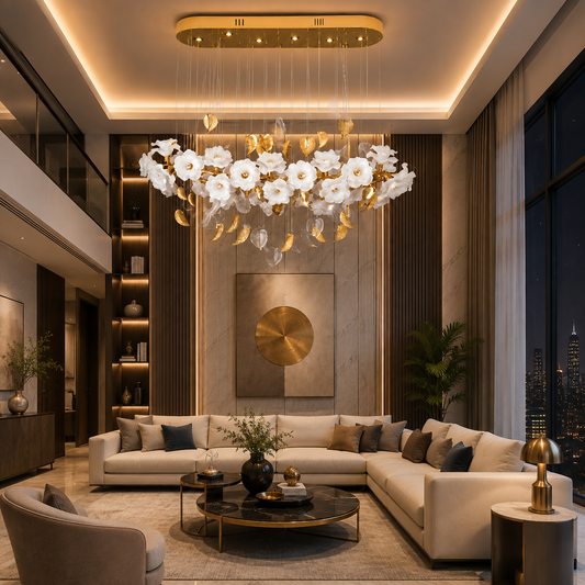 The Lotus Bloom Chandelier