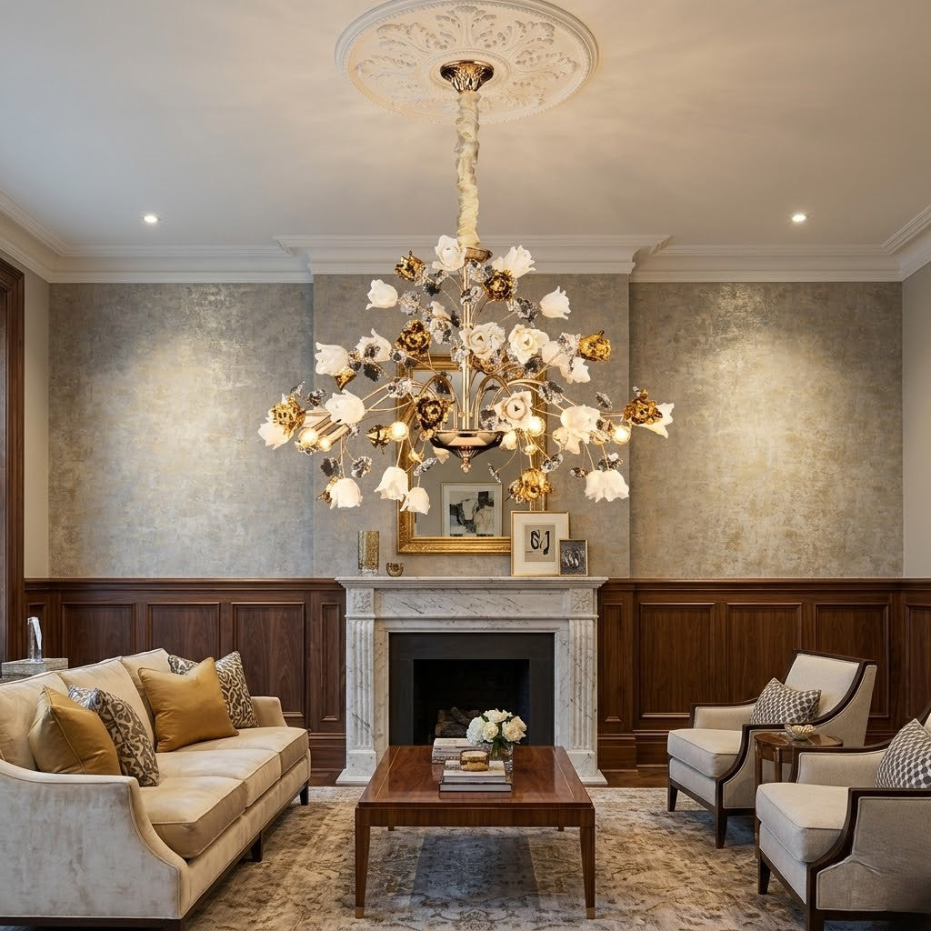 Rose Opulence Chandelier