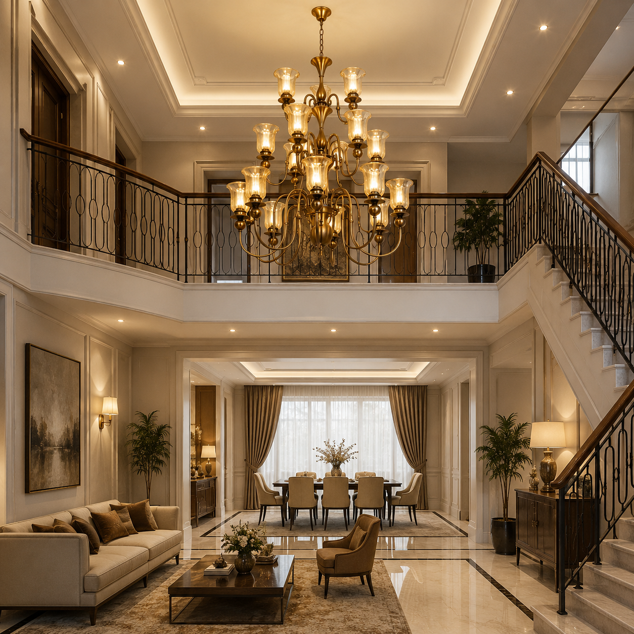 The Valerie Antique Chandelier