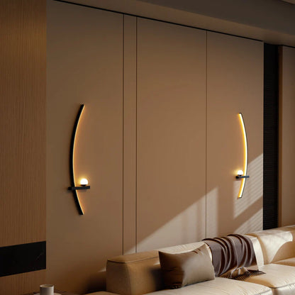 The Lunar Arc Wall Light