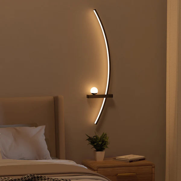 The Lunar Arc Wall Light