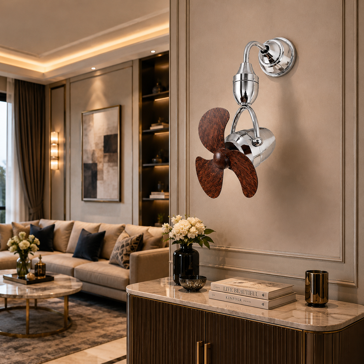 Aurelia Luxe Ceiling Fan