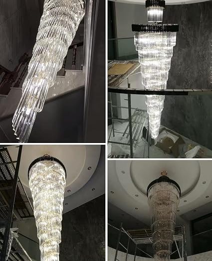 Black Grandeur Duplex Chandelier