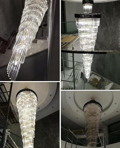 Black Grandeur Duplex Chandelier