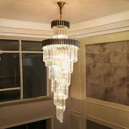 Black Grandeur Duplex Chandelier