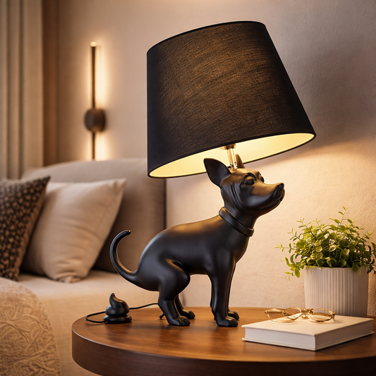 Chic Pup Designer Table Lamp