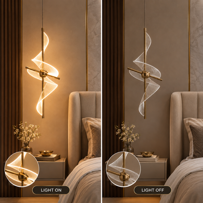 Elysian Cascade Sculptural Hanging Light