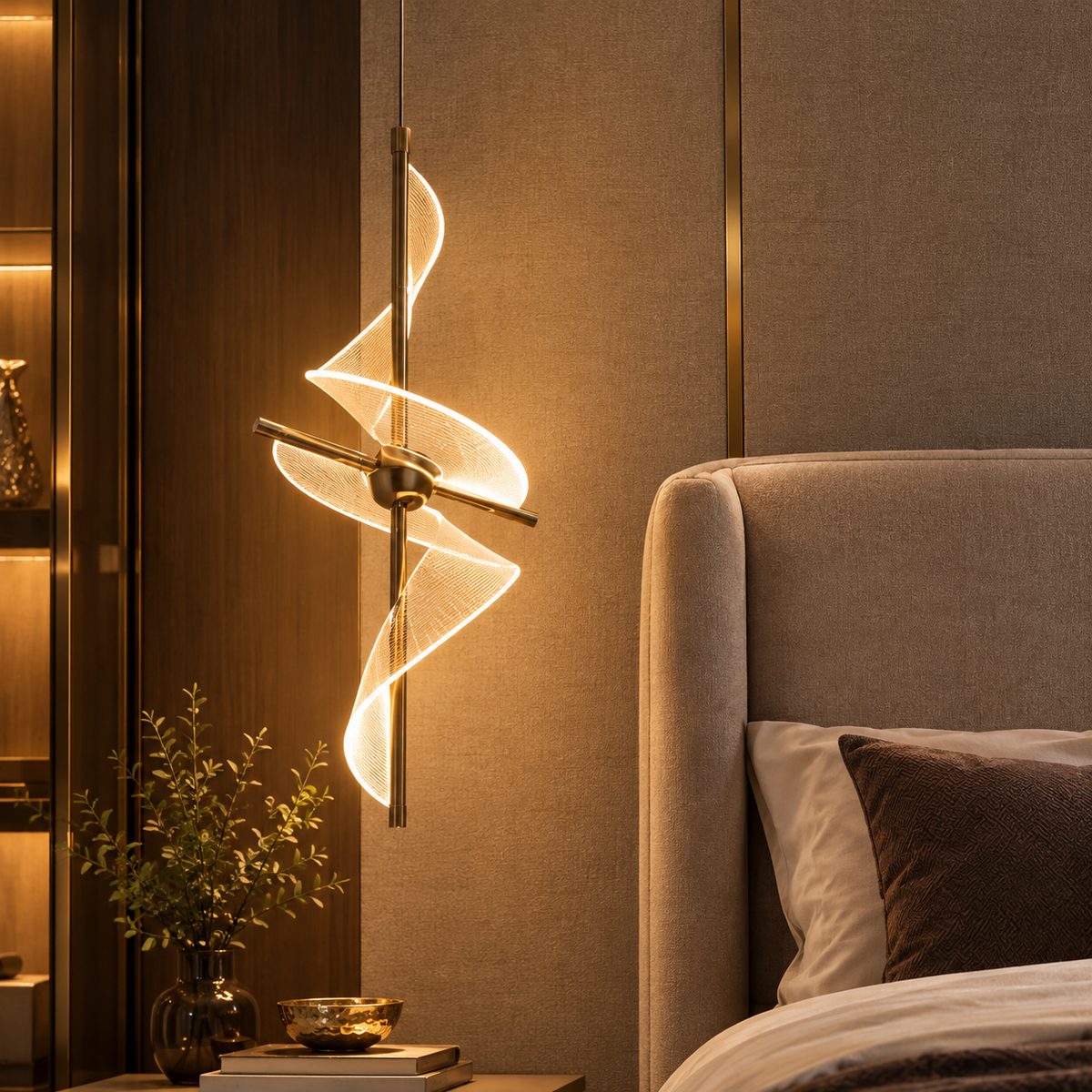 Elysian Cascade Sculptural Hanging Light