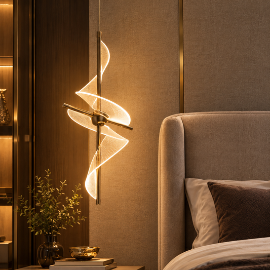 Elysian Cascade Sculptural Hanging Light
