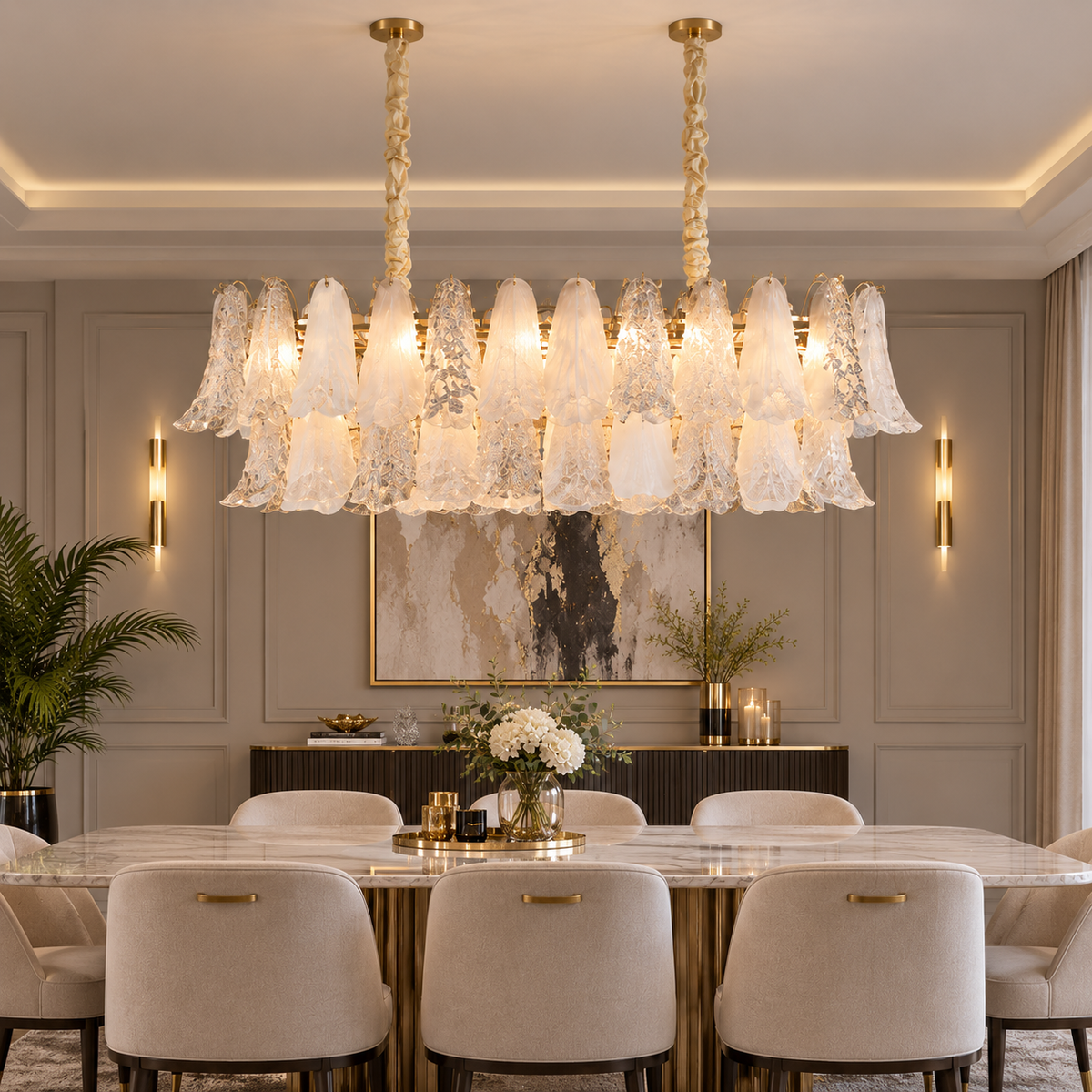 Fiorenza Luxe Dining Chandelier