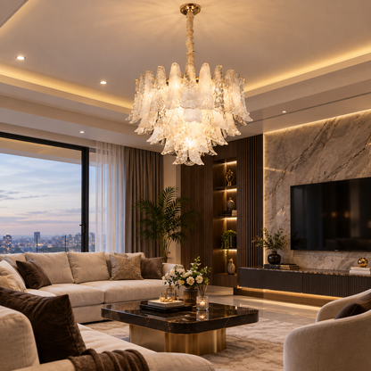 Fiorenza Luxe Round Chandelier