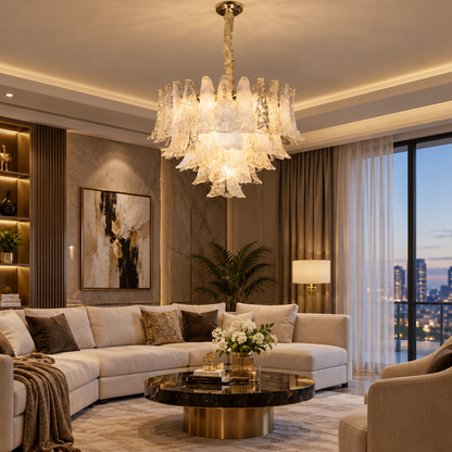 Fiorenza Luxe Round Chandelier
