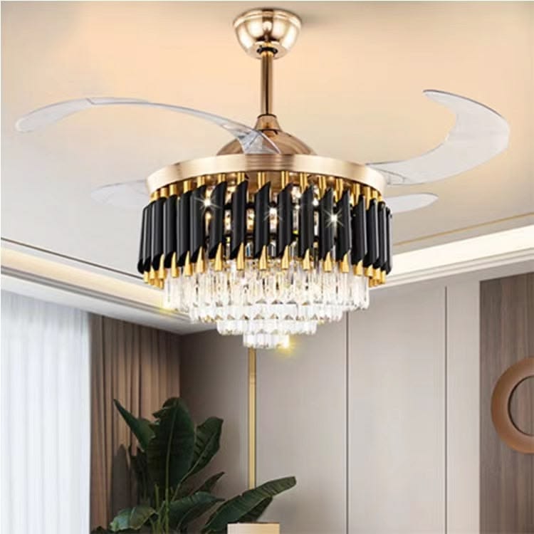 Black Crown Ceiling Fan