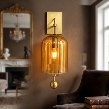 The Solstice Fluted Wall Light
