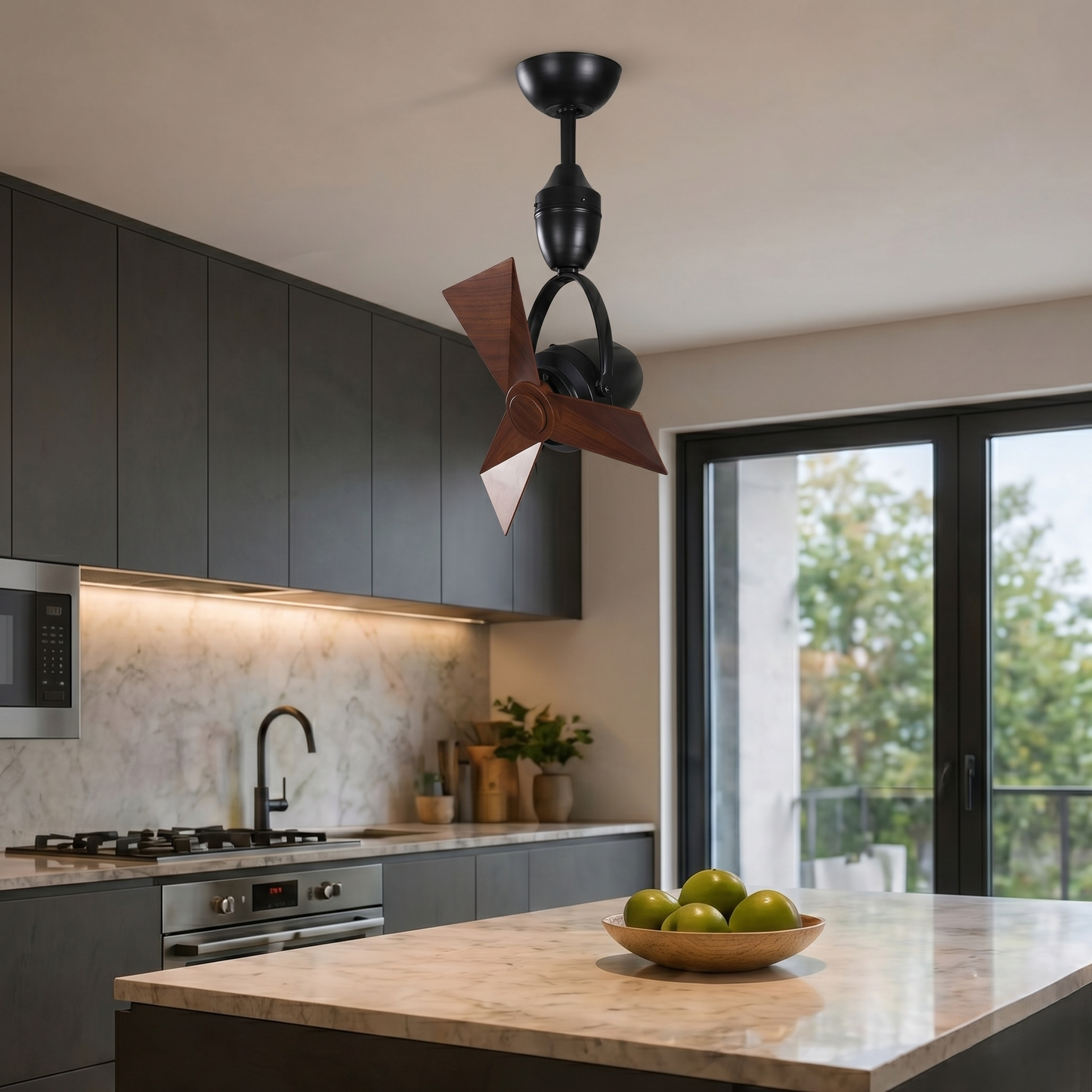 Aviator Dual-Axis Ceiling Fan