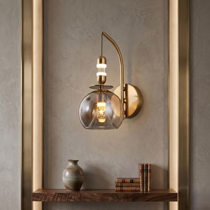 The Aurelian Sphere Wall Light