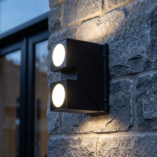 Outdoor Cast Aluminum Diffusers Wall-Light