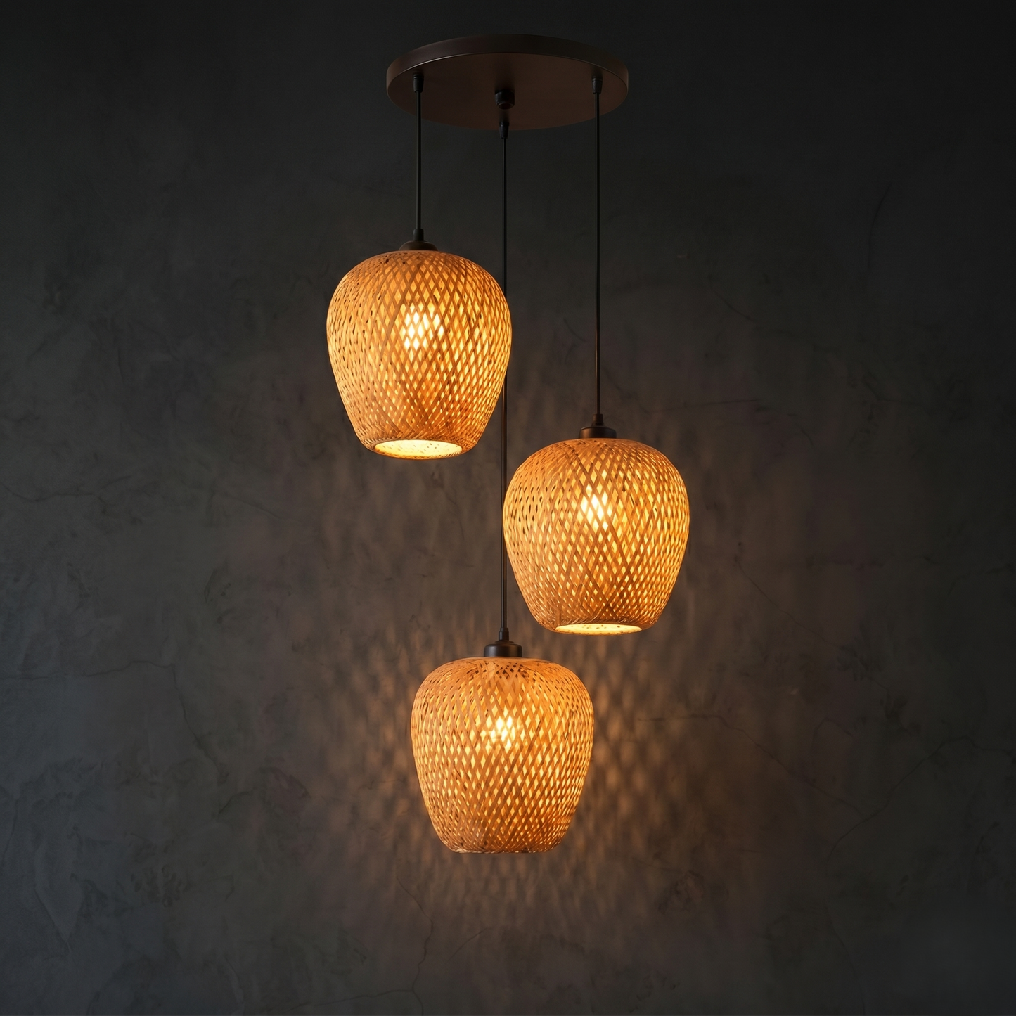 The Bamboo hanging Light (Style-2)