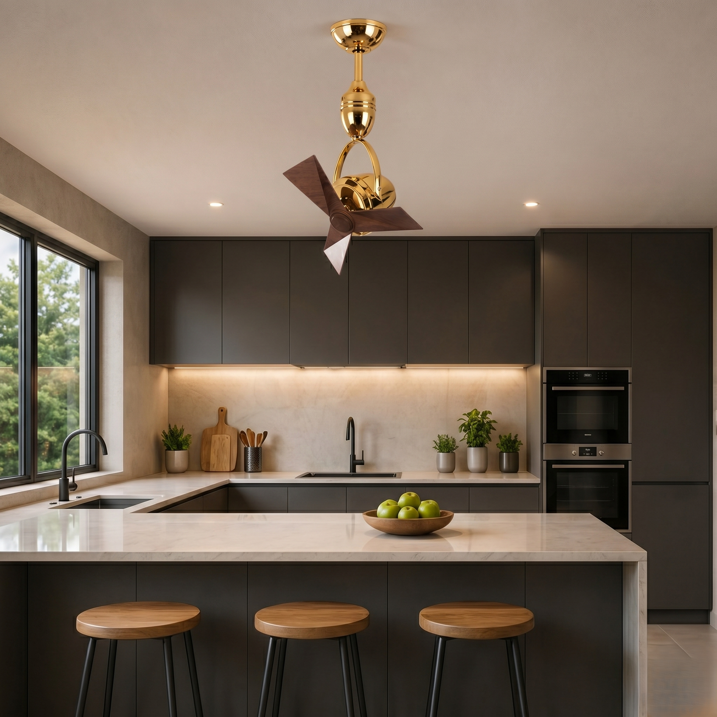 Aviator Dual-Axis Ceiling Fan