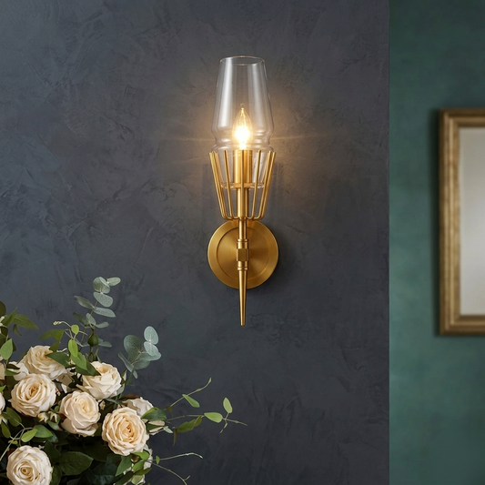 The Cage Candle Wall Light