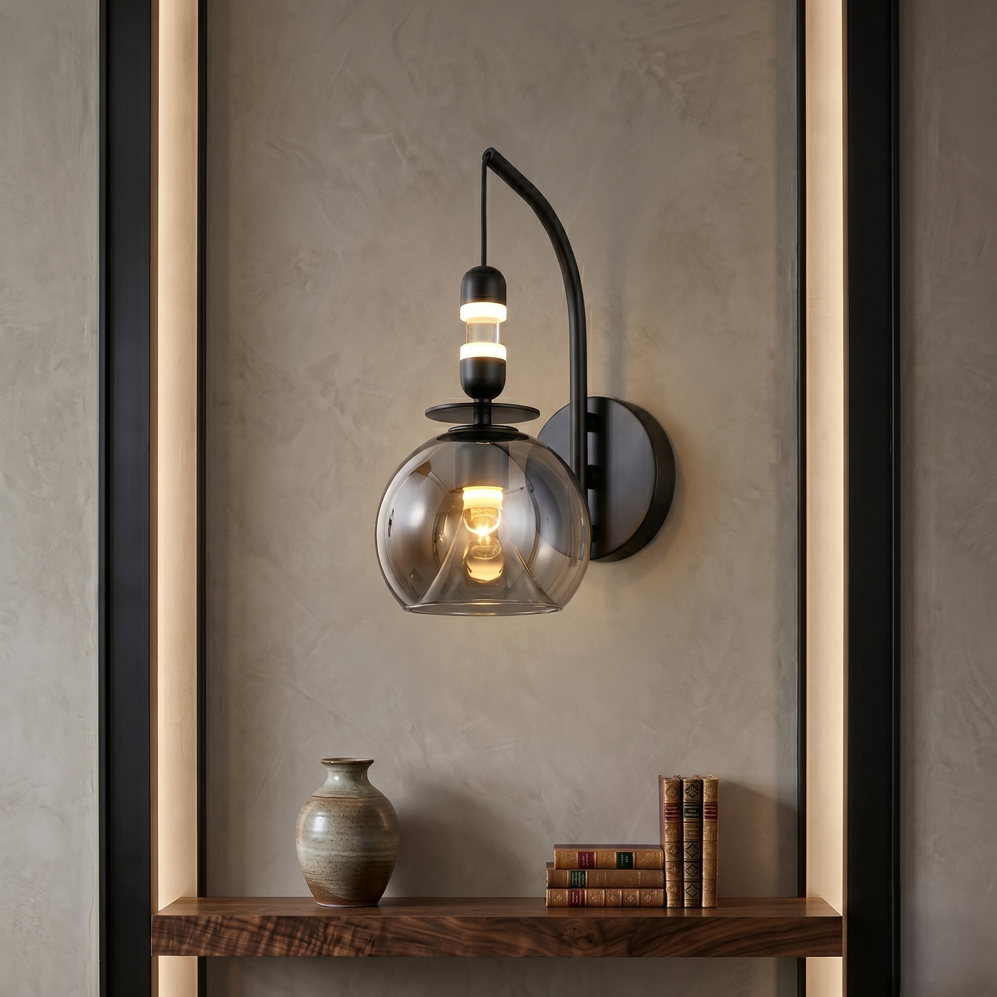 The Aurelian Sphere Wall Light