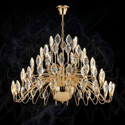 Grand Monarch Crystal Chandelier